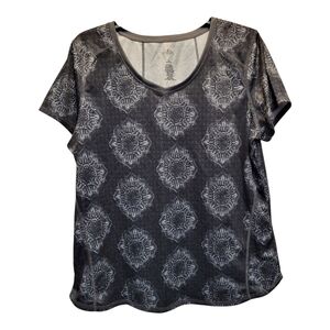 St. John's Bay Active Multicolored Relaxed Performance T-Shirt - Size XL